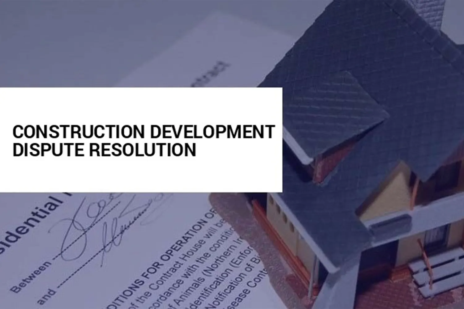 disputes resolution mechanisms in construction development projects in kenya