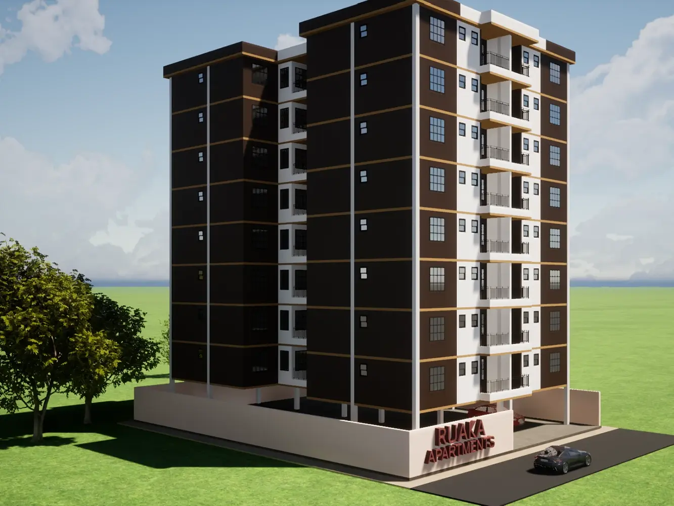 proposed apartments ruaka kiambu county uai